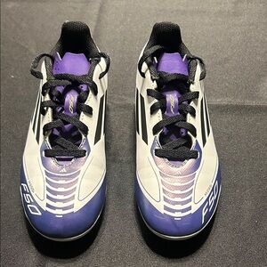 Adidas F50 Cleats - Purple and White